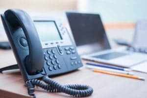 VoIP office phones can look just like their landline predecessors