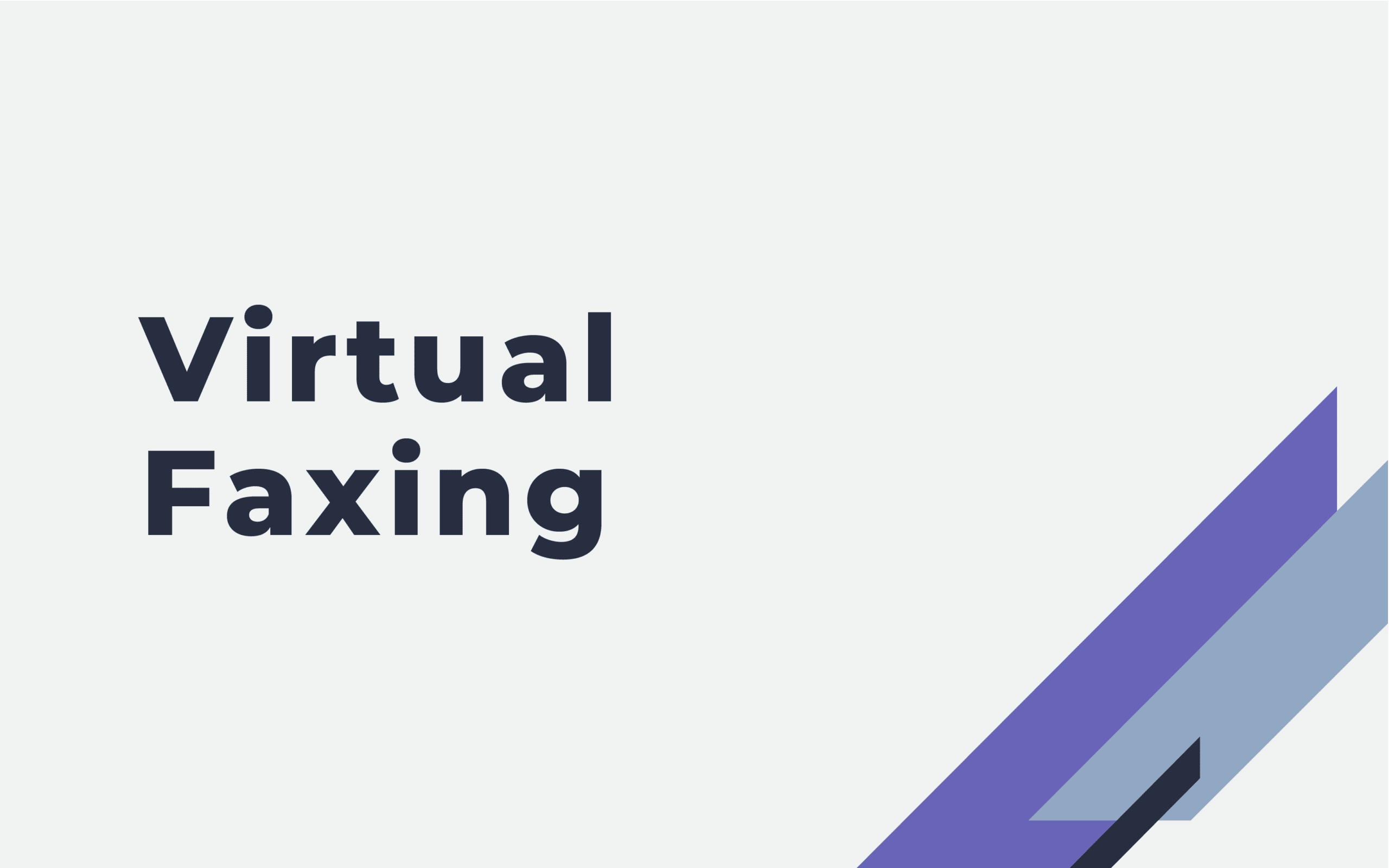 Virtual Faxing