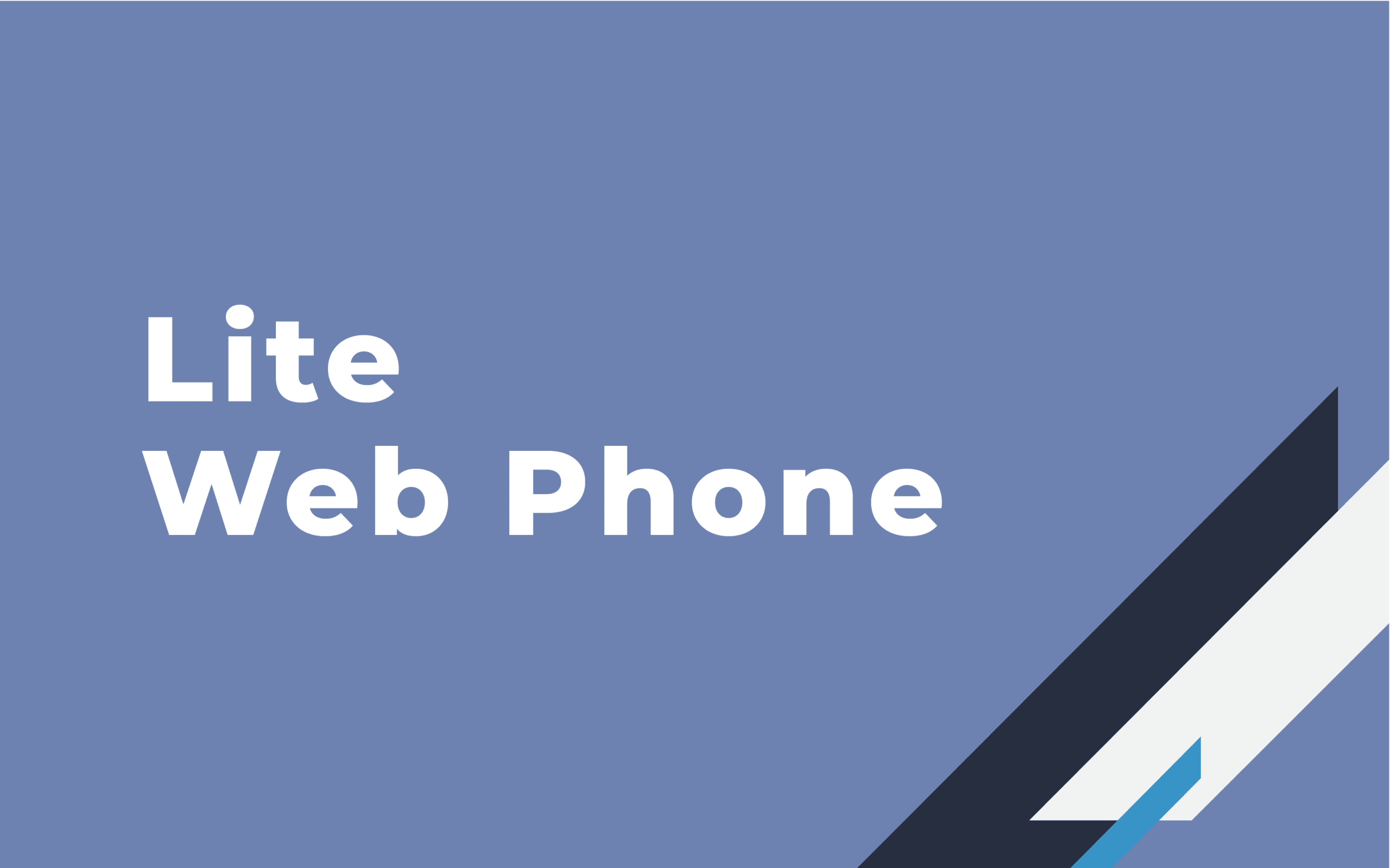 Lite Web Phone